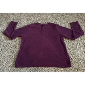Lands' End Women's‎ Purple Polartec Aircore 100 Polyester Fleece Size Large